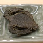 日本橋蛎殻町 すぎた - アワビの肝の味噌漬