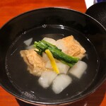 銀座 しのはら - 湯葉の椀