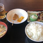 Meshiya Shokudou - 今日の鯖と豚汁定食：￥６８２