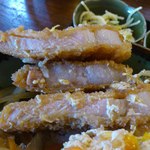 つだ - ５２５円でこの肉厚！　全部で５切れ入っていました
