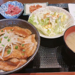 群馬名物 麦豚丼の上州亭_0