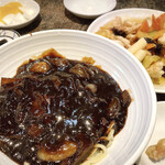ジャジャン麺ハウス - 【ジャジャン麺と酢豚セット】