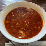 あざみ - しょうゆ味の勝浦タンタン麺（激辛）700円