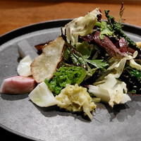 薪焼 銀座おのでら - 畝田さんのお野菜を色々な調理法で