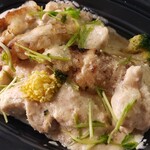 手作りお惣菜 まる環 - かきと鶏オイマヨソース