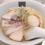 淡麗拉麺 己巳 - 鴨×鶏  ポルチーニ香る  特製淡麗塩らーめん