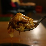 昭和居酒家 ゆず - トロトロチーズオムライスリフトアップ