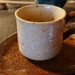 三鴨庵 - うっかり飲み終わったコーヒーの脱け殻です(笑)