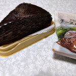 セブンイレブン - 料理写真:７プレミアム　生チョコミルクレープ～☆