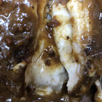 お食事処 甘太郎 - チーズカツ断面