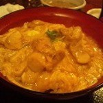 あい庵 - 親子丼。絶妙な火加減。めっちゃうまいです。