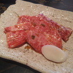 大同苑 - 前沢牛カルビ１３００円