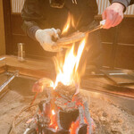 柳家 - トリミングも重要な工程