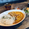 cafeウララカ - 鶏挽肉のキーマカレー