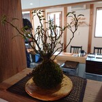 乙蕎麦 - 店内 向かい側がカウンター席