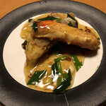 廣東料理 翠雲苑 - たらば蟹の炒め物