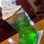 コメダ珈琲店 - 長靴のグラス♪