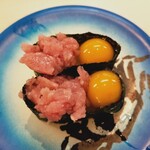 回転寿司すノ家 - うずら鉄火