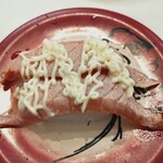 回転寿司すノ家 - 焼きサーモン