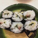 回転寿司すノ家 - サバシソ巻