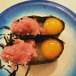 回転寿司すノ家 - うずら鉄火