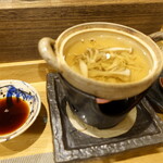 輪久 - ブリの小鍋仕立てセッティング