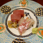 輪久 - 《三の重》本日のお造り盛り合わせ