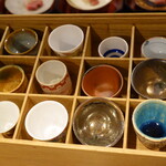 輪久 - お好みのお猪口が選べます