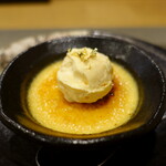 輪久 - 甘味（黒豆ブリュレ）