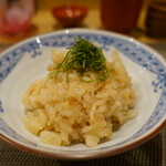 輪久 - 明太子と大根の炊き込みご飯