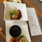 Soba Dining 蕎花 - 前菜の品々