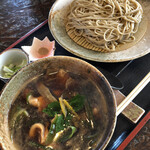 そば酒処 昌の屋 - 料理写真:冷し焼き鶏 980円