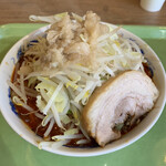 ジャンクガレッジ - 辛ラーメン 並盛(全増し※ニンニク、4辛)