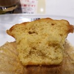 ドトールコーヒーショップ - マフィン・断面。