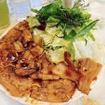 北京定食やまちゃん - 焼肉定食　￥800