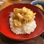江戸前晋作 - かき揚げの天丼