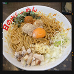 日の出らーめん - 辛ガッツ麺　大盛り　860円