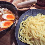 つけ麺屋 やすべえ - 四回目　味噌つけ麺ひやもりバージョン！