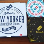 Domino Piza - ニューヨーカー、Rサイズ、Mサイズピザの箱