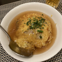 中国料理 麗花 - 蟹肉入り玉子焼き