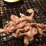 Nihonshu Sakaba Fukushima Suicchi - 国産鶏せせり炭焼き