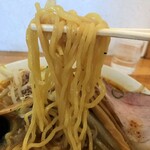 おり久 - 麺のアップ