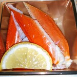 割烹かまた - 下中、茹でカニ（ずわいがに）