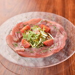 Tuna carpaccio