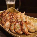 Wadachi - 海老ニラ焼き餃子 3人前(1人前 6個 450円)