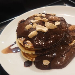 チョコレートがかかったパンケーキ By Toootooo タリーズコーヒー ララガーデン長町店 長町南 カフェ 食べログ