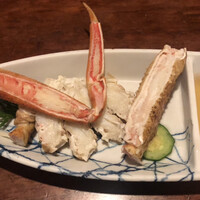 かに道楽 新宿本店 - 蟹酢。