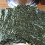 家系ラーメン 近藤家 - のり（増して8枚）