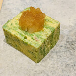 鮨 由う - ・あおさのりの玉子焼き