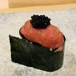 鮨 由う - ・トロたくキャビア